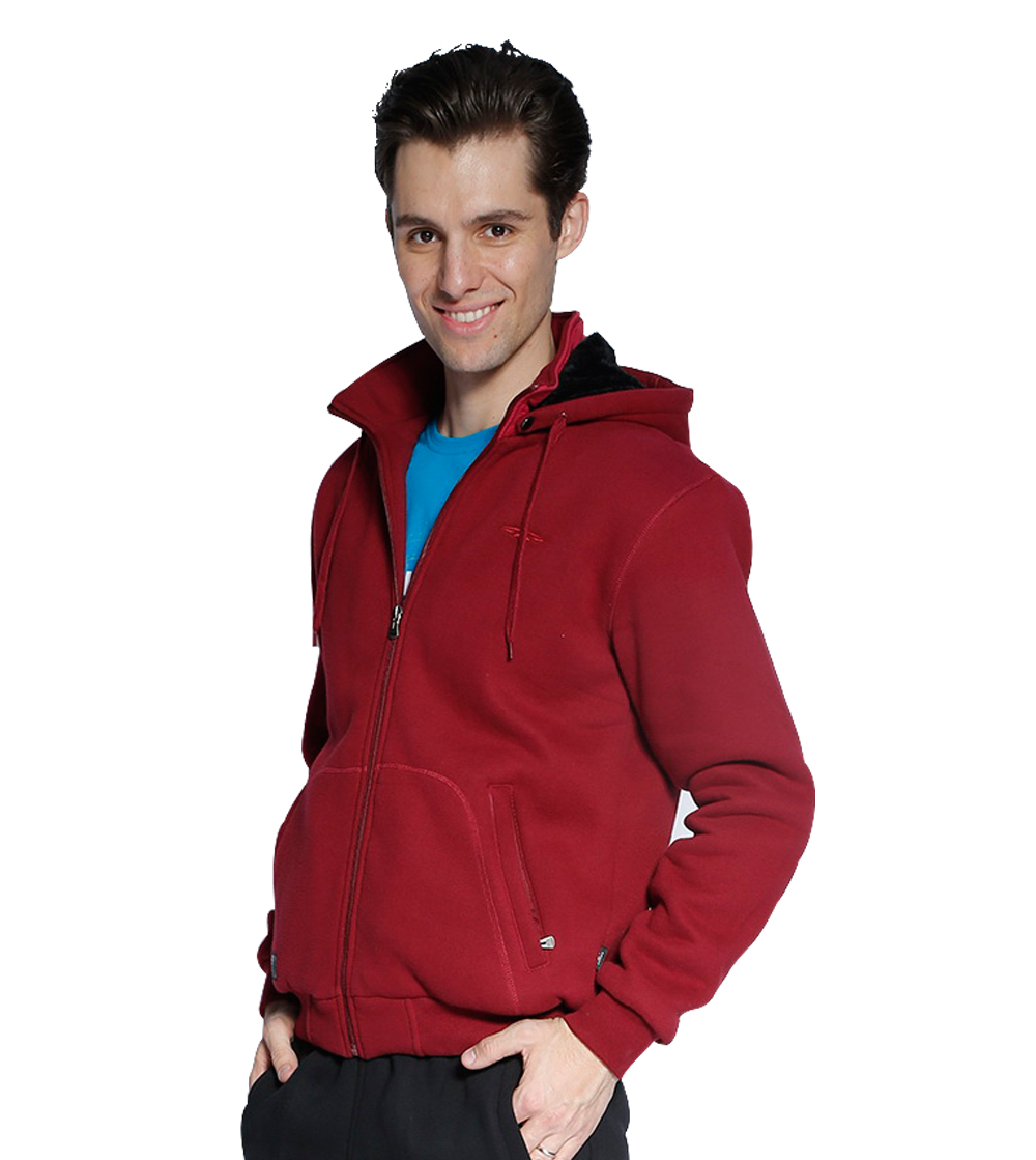 Aleklee men’s whole zipper hoodies Sweatshirt AL-2066