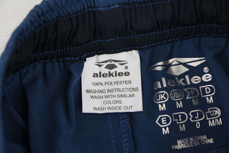 Aleklee men polyester casual shorts AK-4089