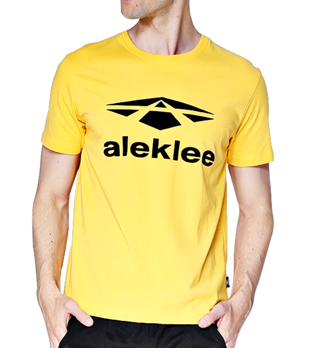 Aleklee men’s cotton brand logo t-shirt AL-5006
