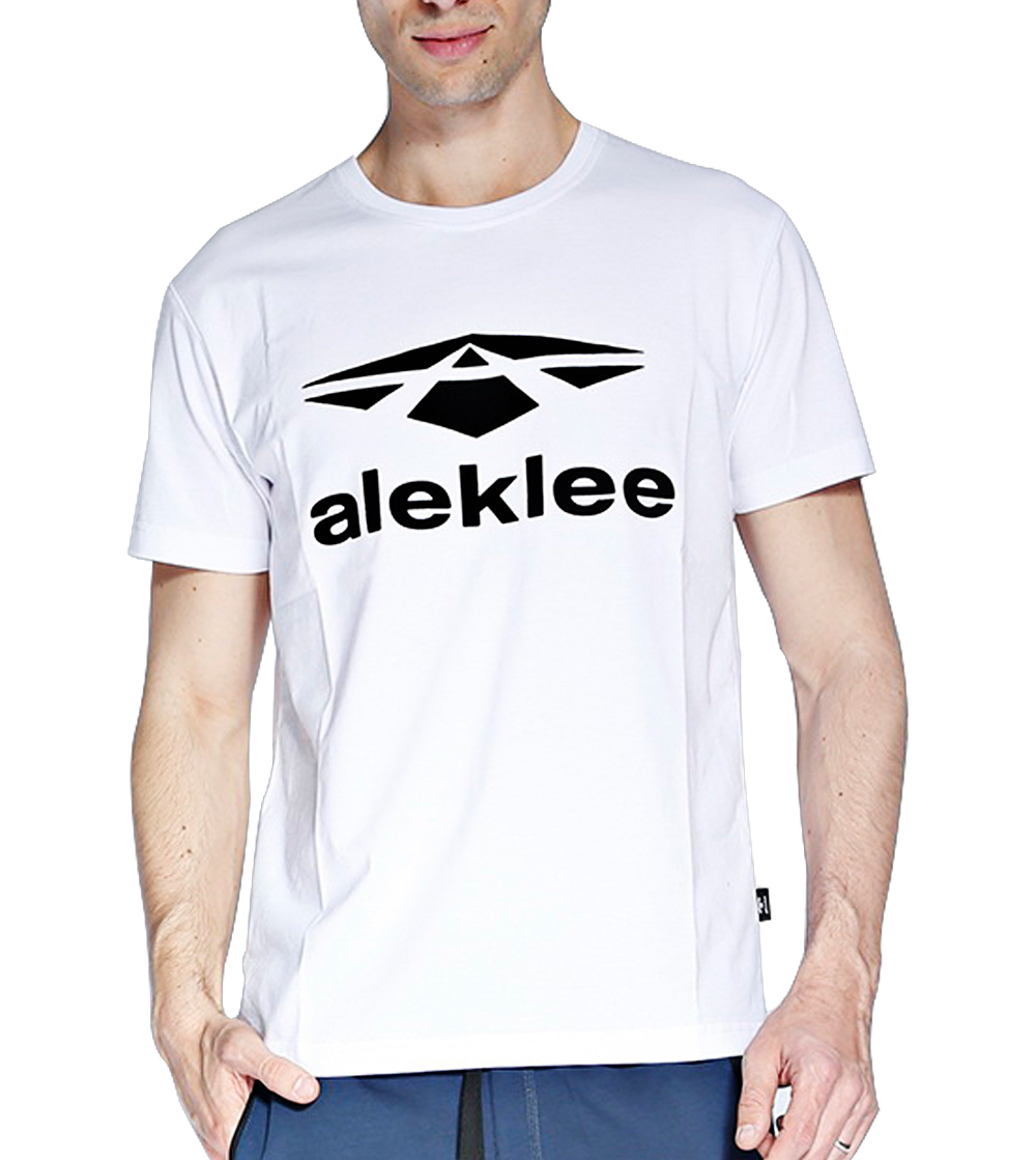 Aleklee men’s cotton brand logo t-shirt AL-5006