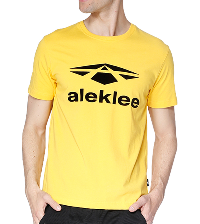 Aleklee men's cotton brand logo t-shirt AL-5006