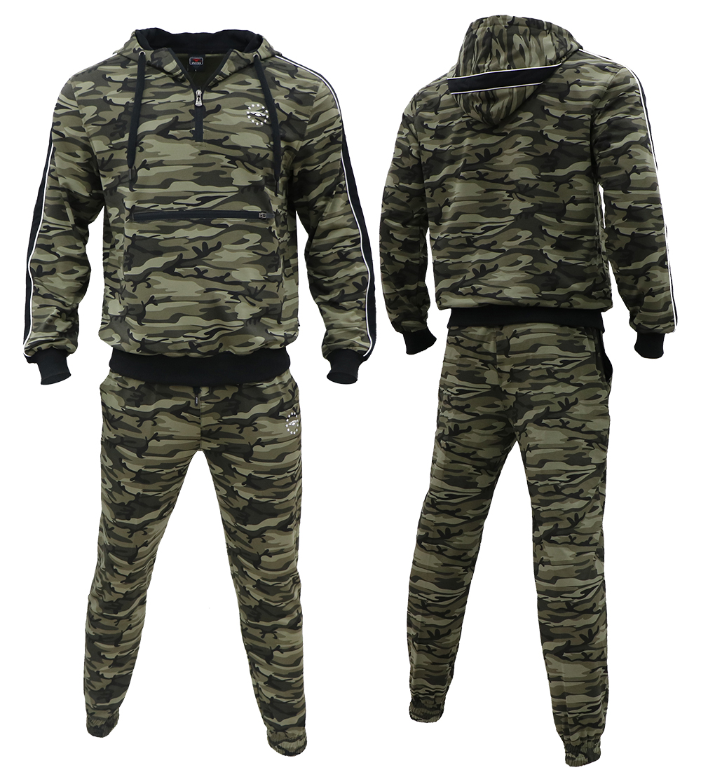 Aleklee Camo Tracksuits for men -Hoodies Sweatshirts AL-7816