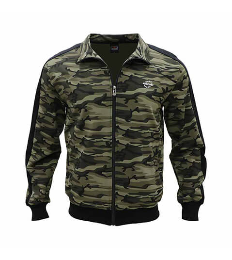 Aleklee camo long zipper Tracksuits for men -hoodies Sweatshirts AL-7823