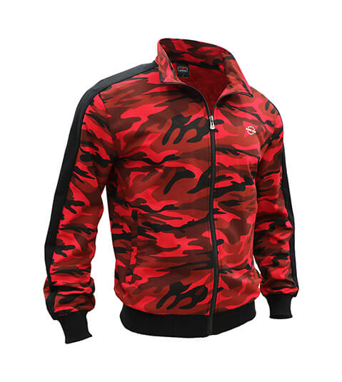 Aleklee camo long zipper Tracksuits for men -hoodies Sweatshirts AL-7823