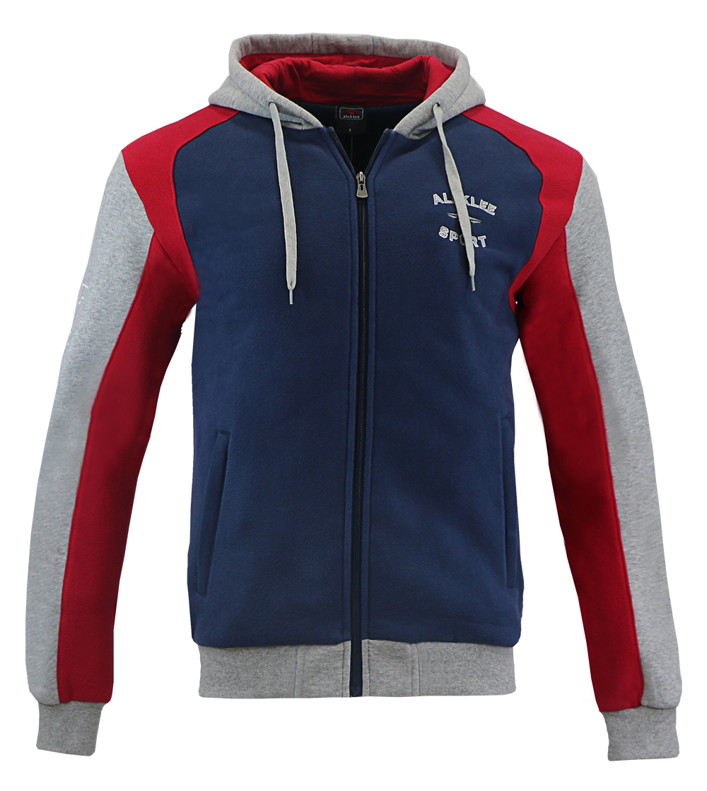 Aleklee men’s zipper hoodies sweatshirts AL-1537