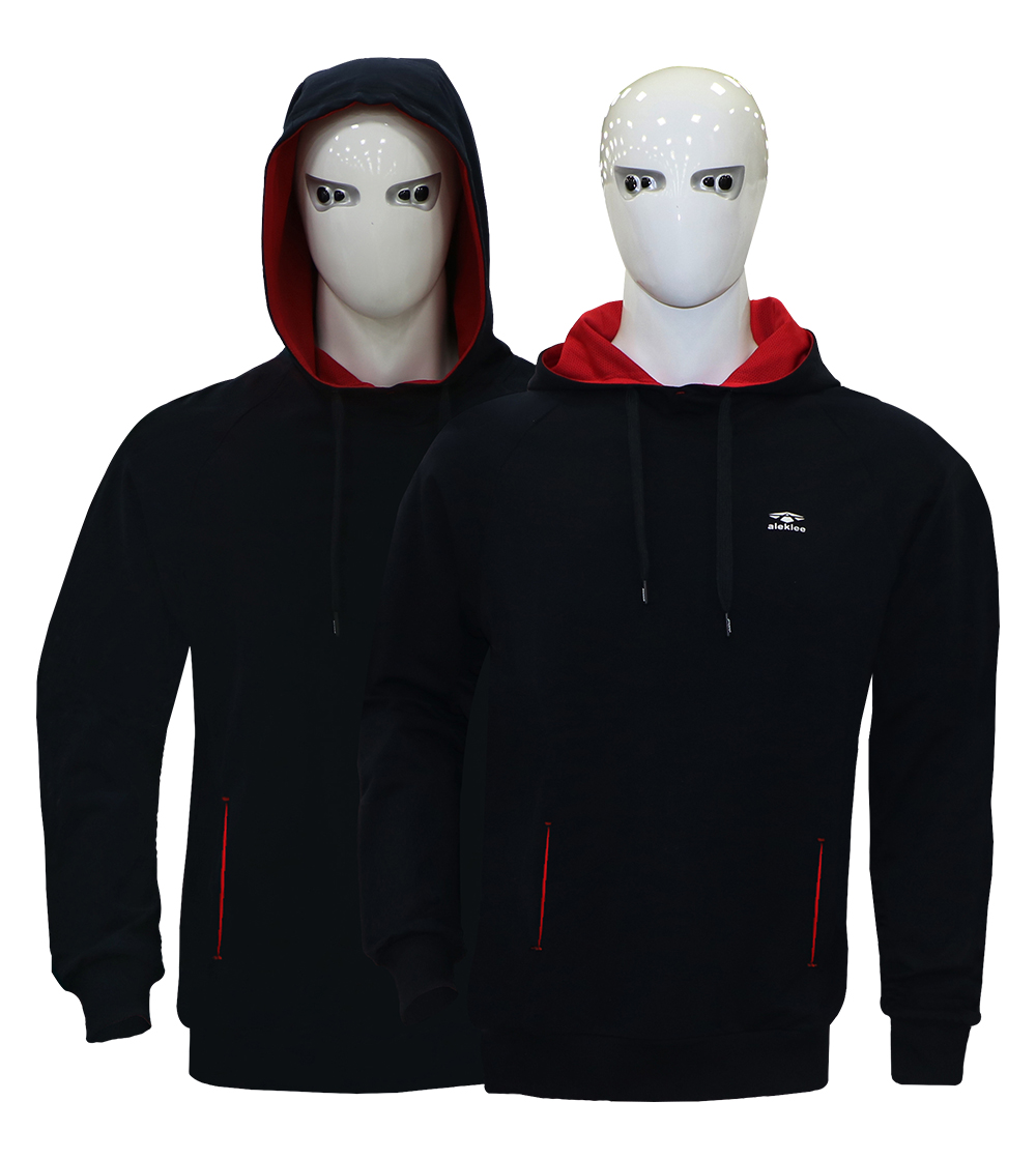 Aleklee men’s cotton polyester hoodies sweatshirts AL-1864