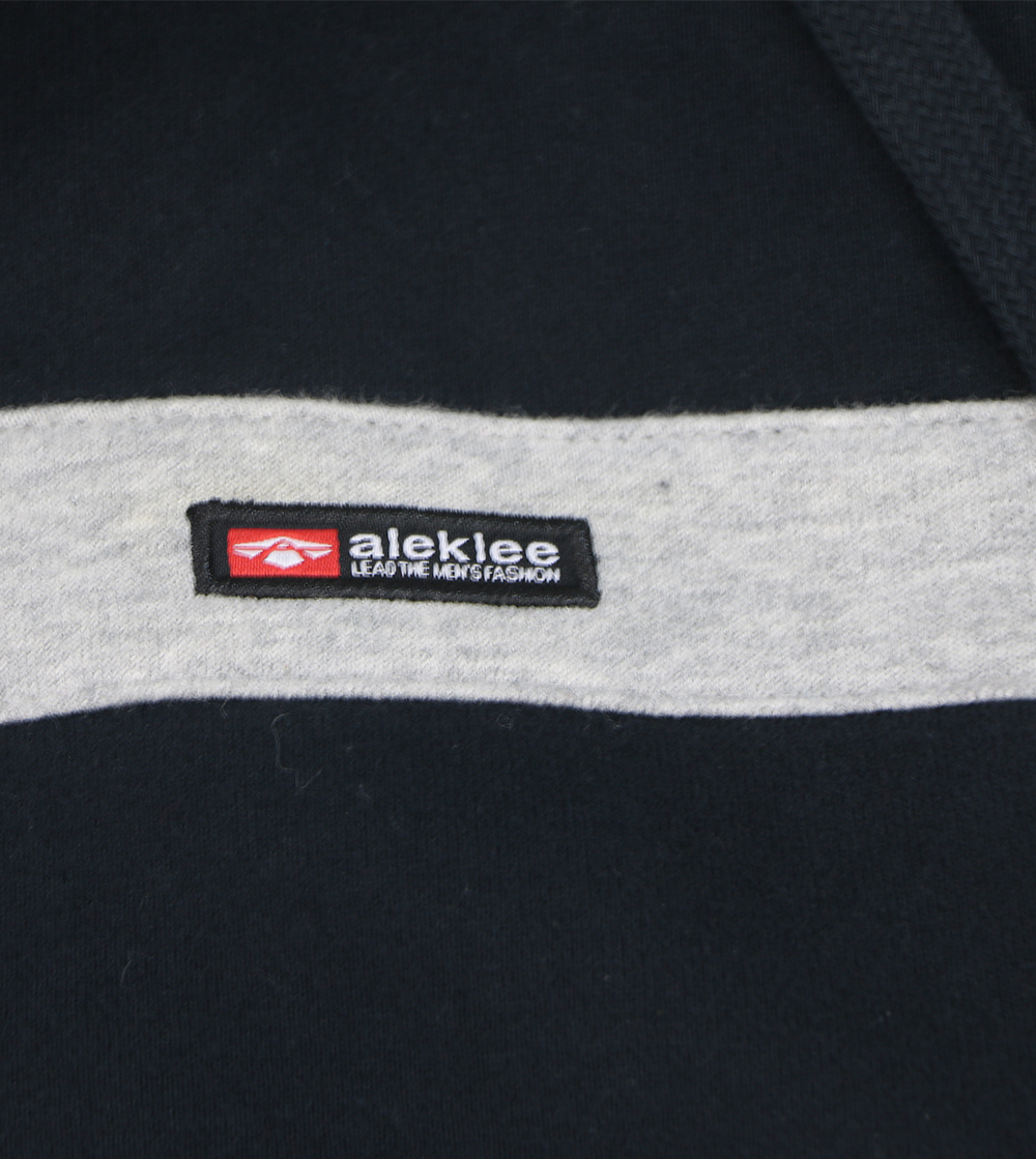 Aleklee colorblock thick jacket hoodie AL-1458
