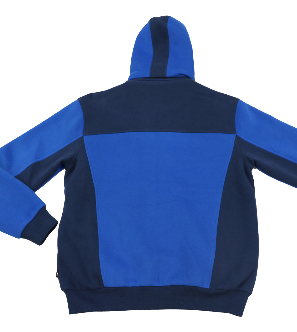 Aleklee two tone patchworked jacket hoodie AL-1528