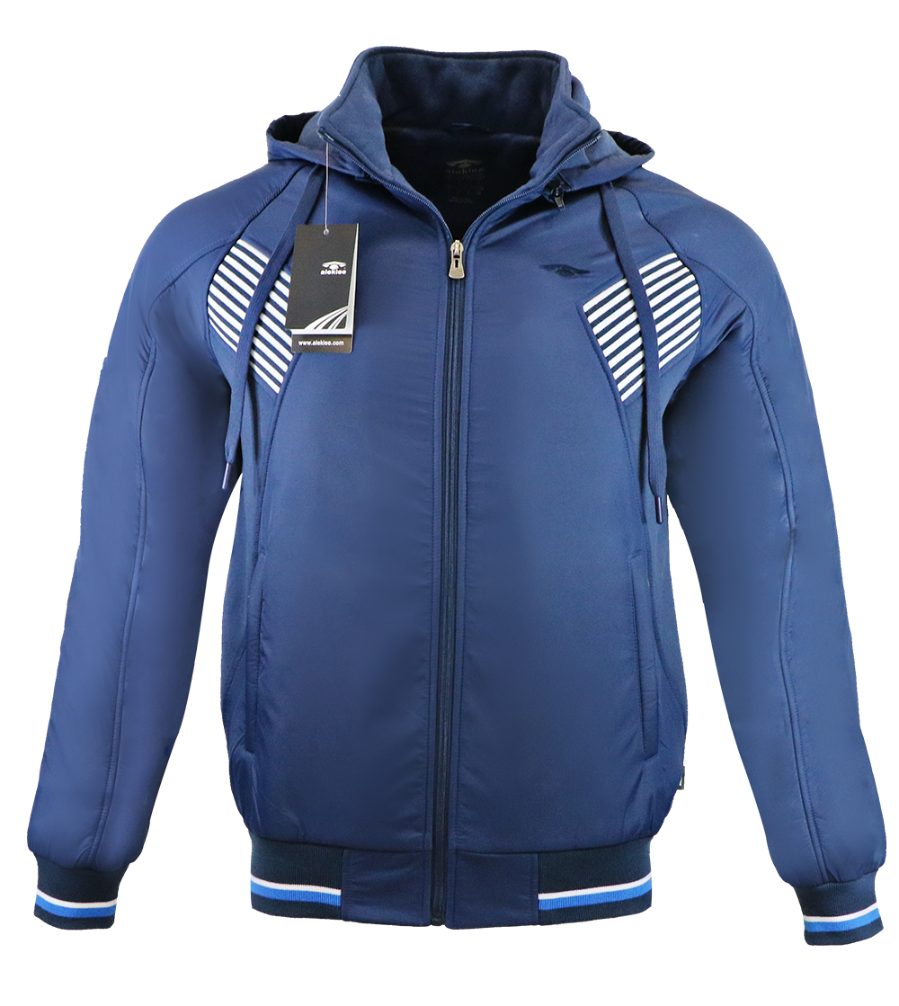Aleklee men polyester surface zipper jackets AL-1838