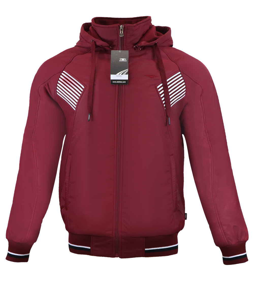 Aleklee men polyester surface zipper jackets AL-1838