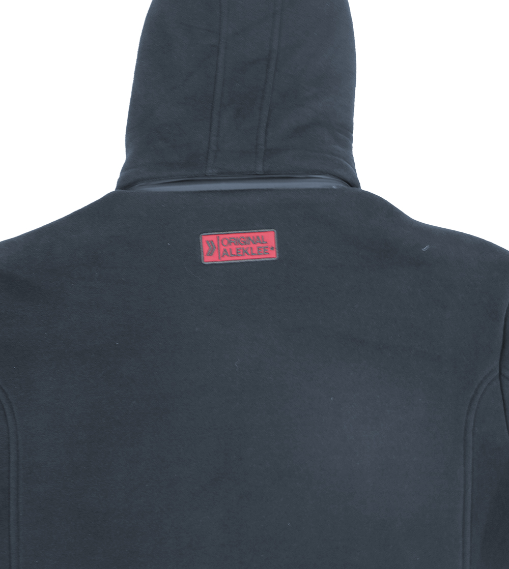 Aleklee zip chest pocket hoodie sweatshirt AL-1540