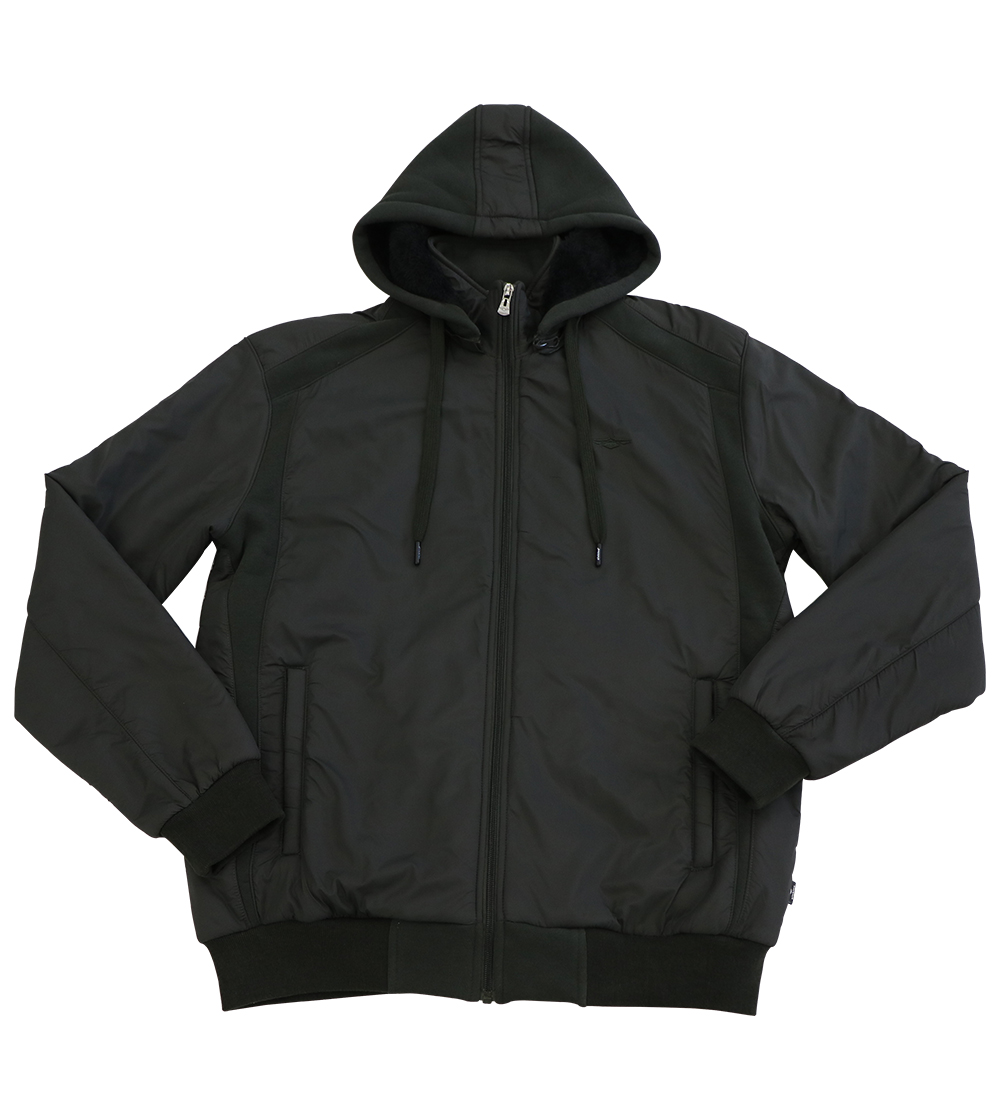 Aleklee simple zip up jacket hoodie AL-1545