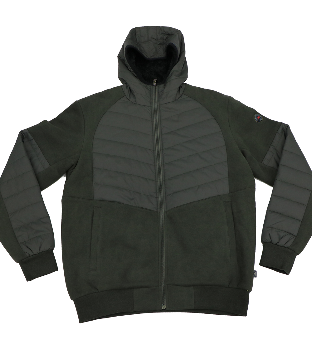 Aleklee patchwork jacket hoodie AL-1953