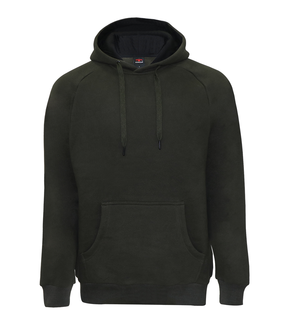 Aleklee blank fleece hoodie with kangaroo pocket AL-170320#