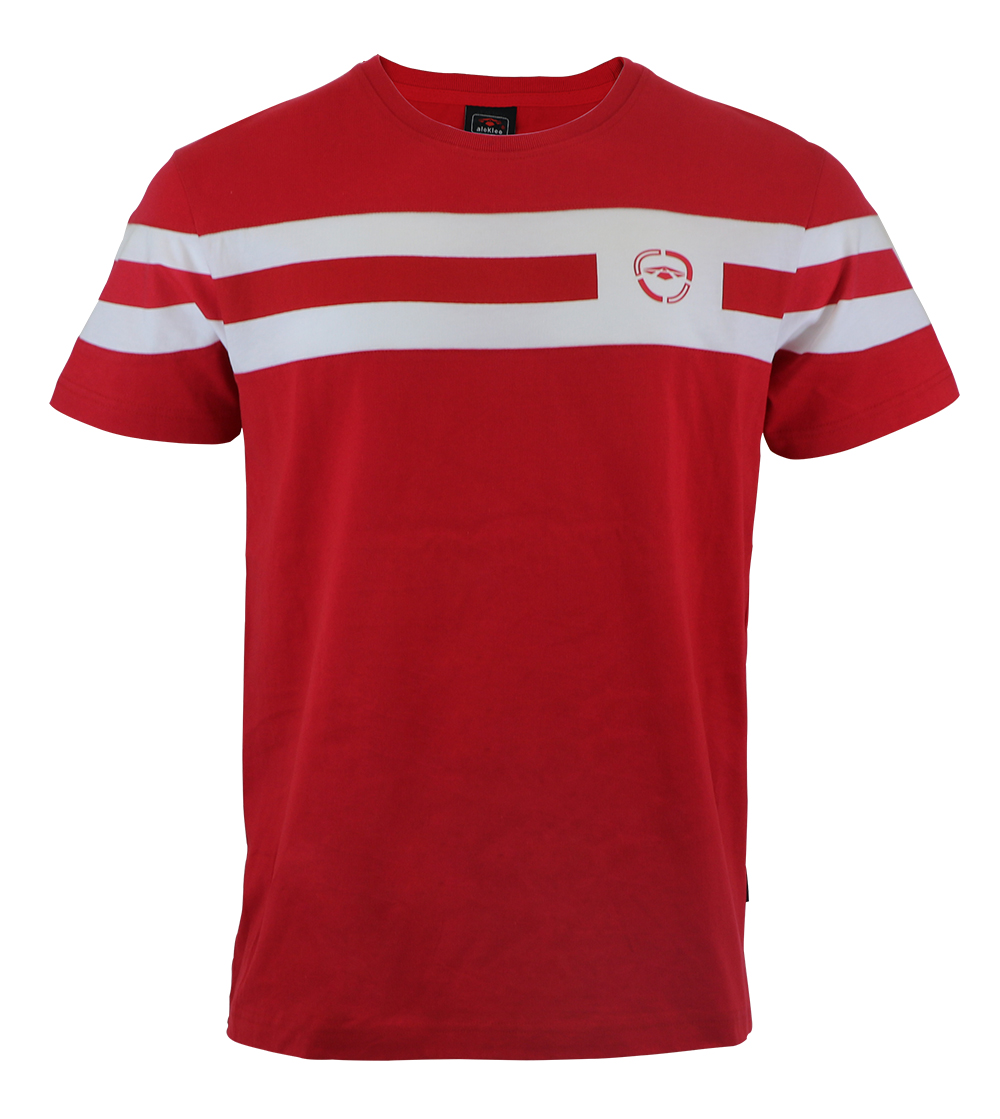 Aleklee double stripe t-shirt AL-5007#