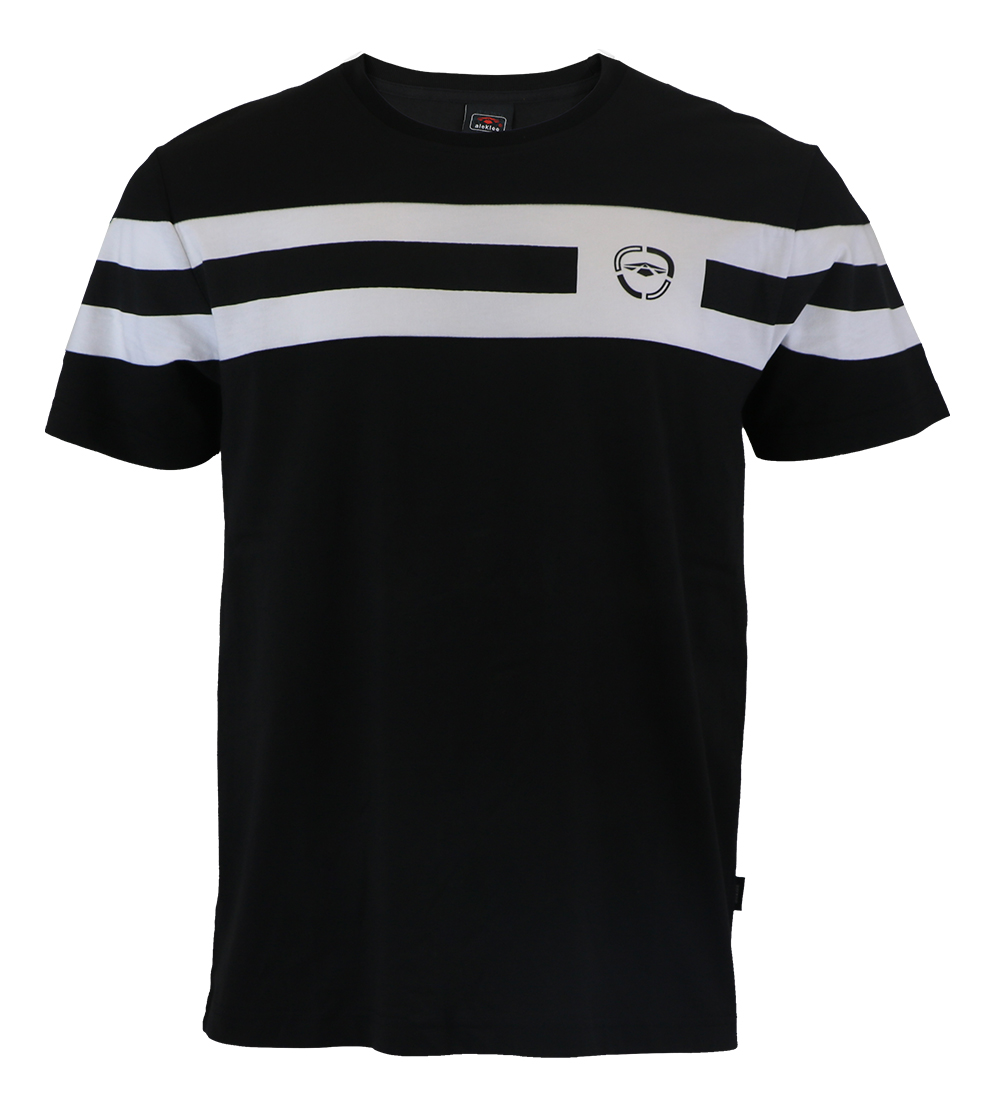 Aleklee double stripe t-shirt AL-5007#