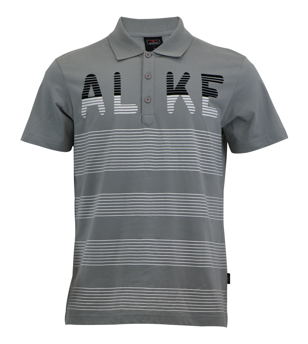 Aleklee line printed t-shirt AL-5014#