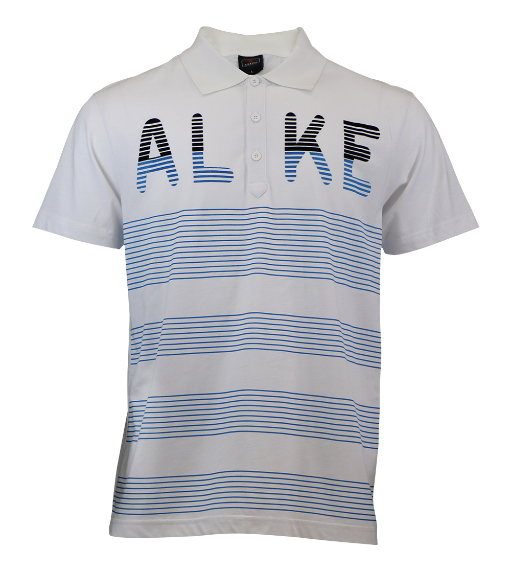 Aleklee line printed t-shirt AL-5014#