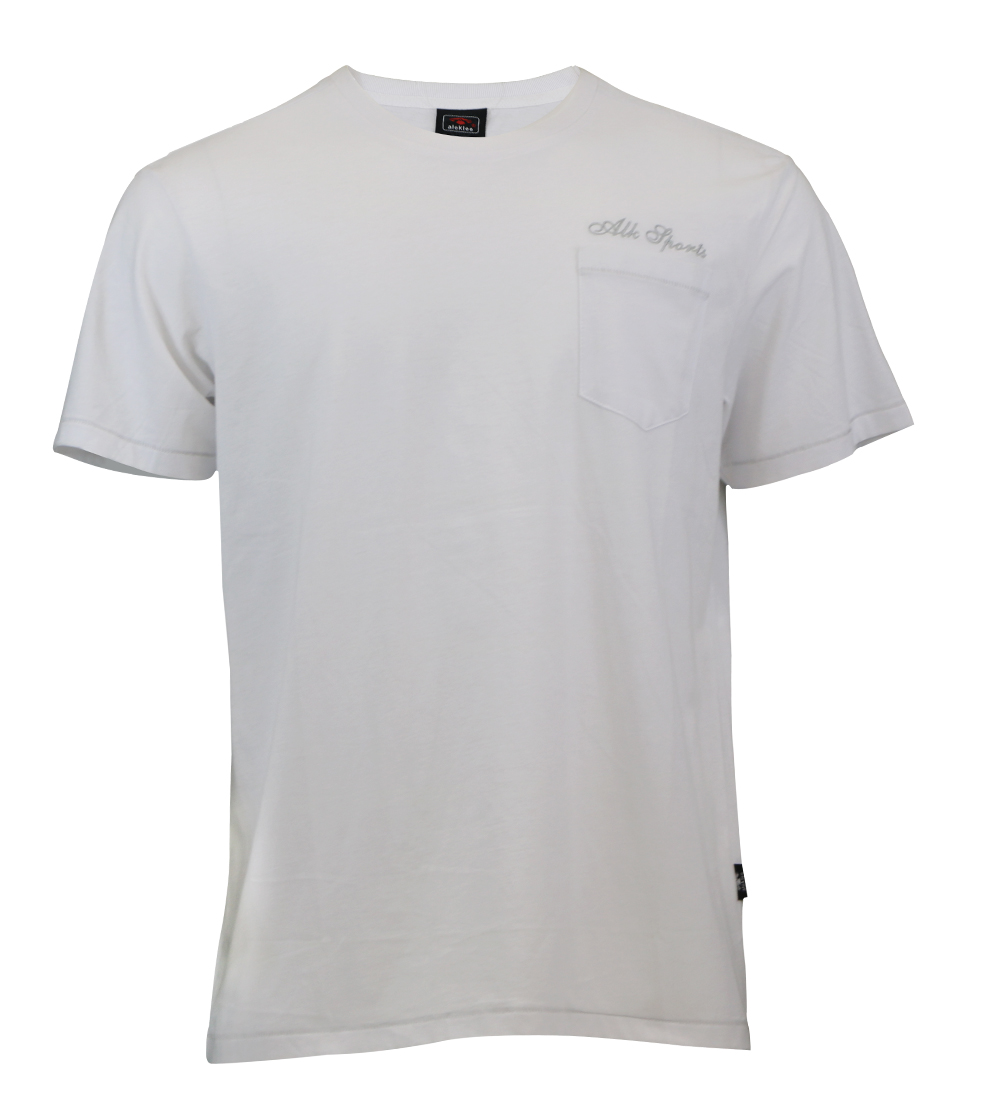 Aleklee chest pocket t-shirt AL-5015#