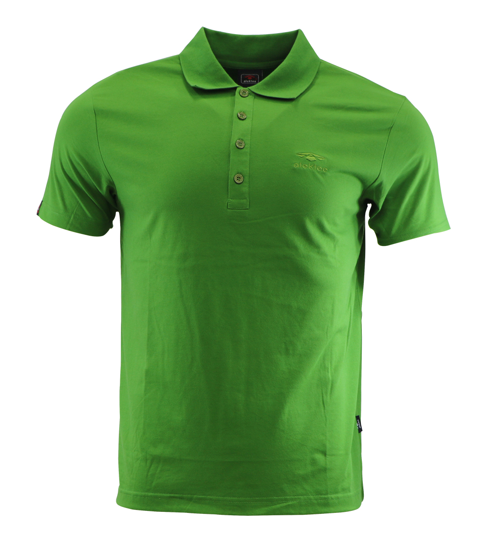 Aleklee chest logo polo t-shirt AL-5018#