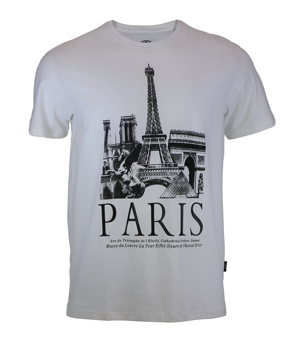 Aleklee paris printing t-shirt AL-6026#