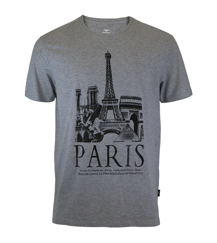 Aleklee paris printing t-shirt AL-6026#