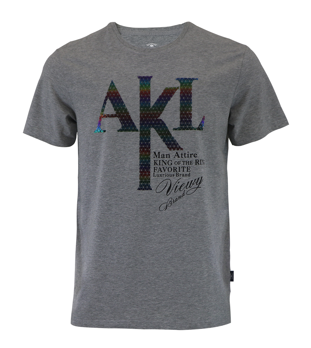 Aleklee colorful letter printing t-shirt AL-6034#
