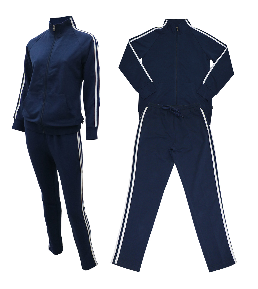 Aleklee womens’ side stripe tracksuit AL-1813W#