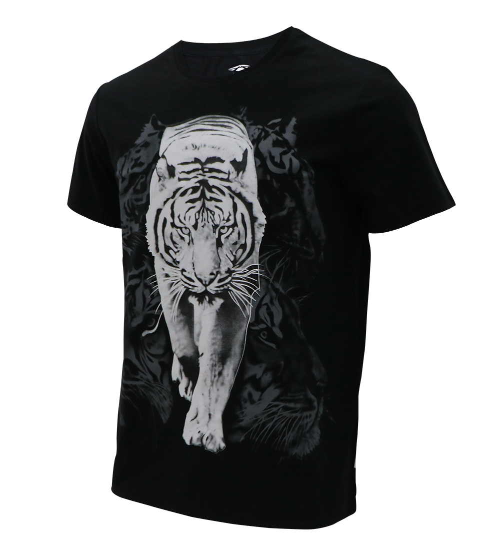 Aleklee tiger printing t-shirt SS18-12#