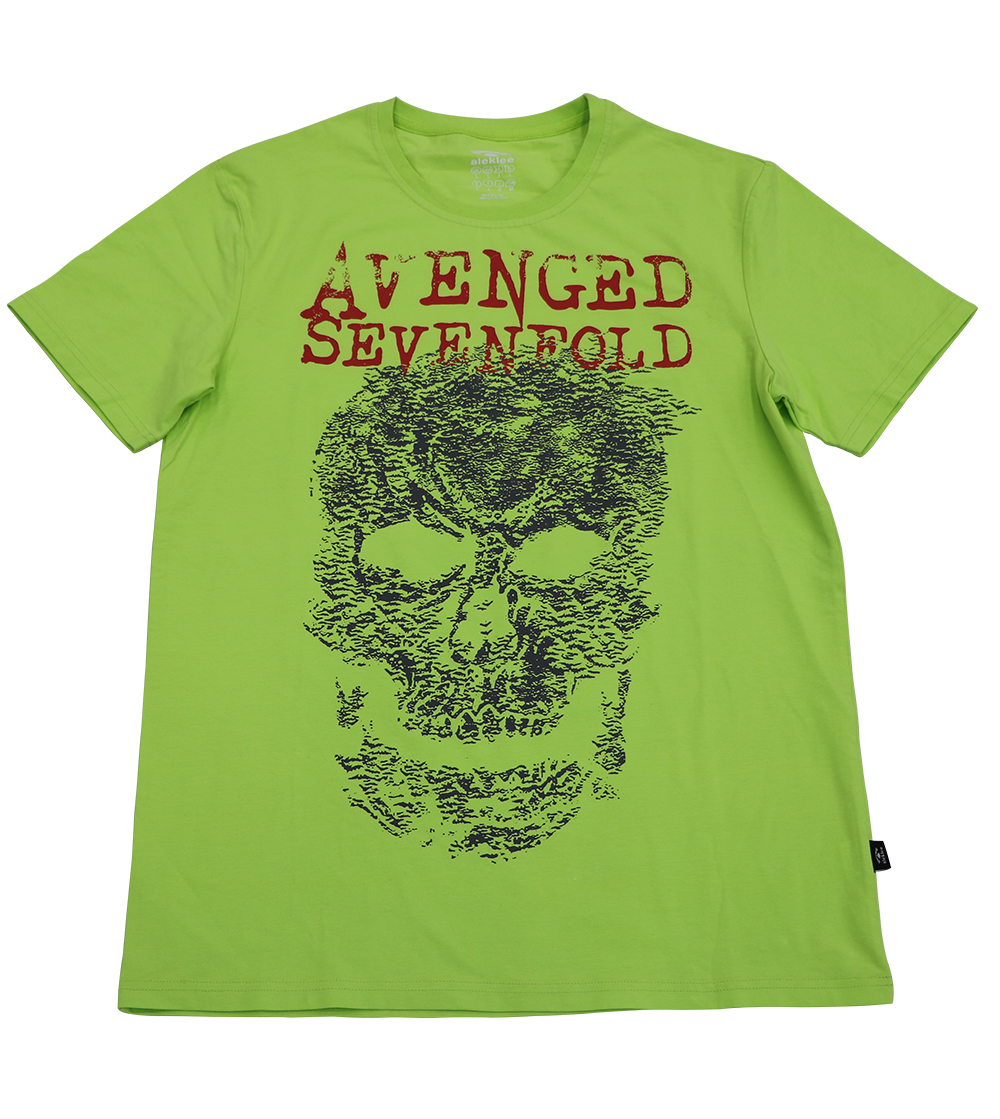 Aleklee bright color skull printing t-shirt SS18-14#