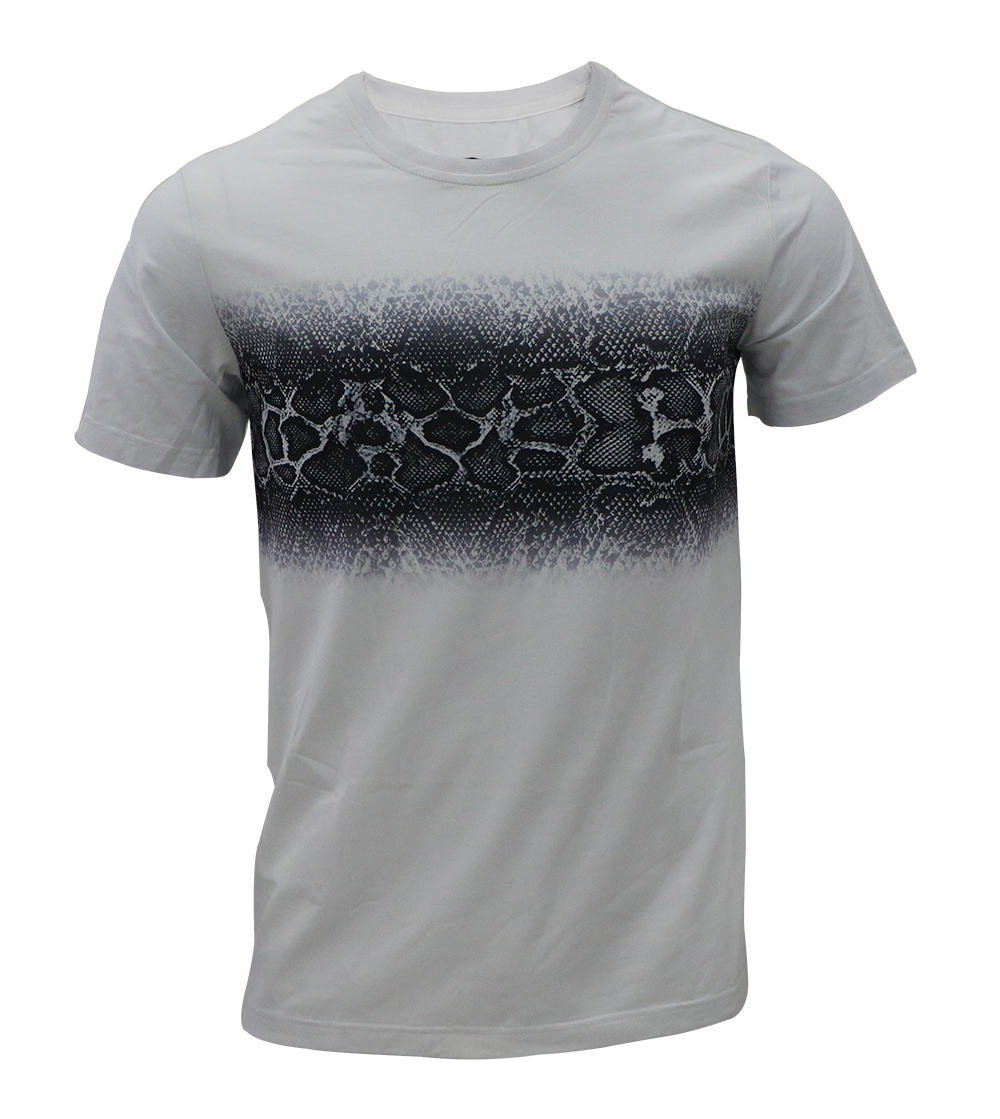 Aleklee gradient printing t-shirt SS18-5#