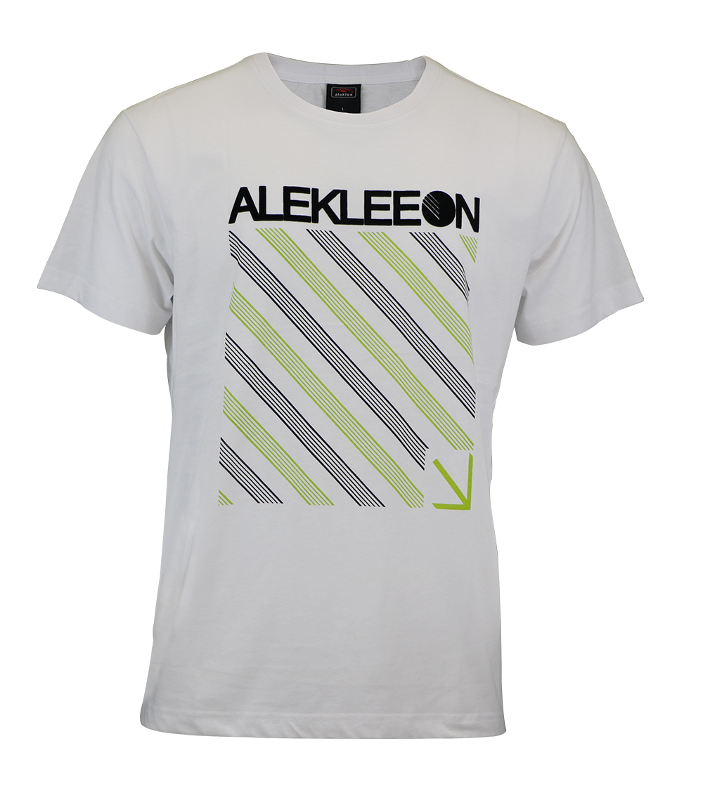 Aleklee striped QT t-shirt AL-5016#