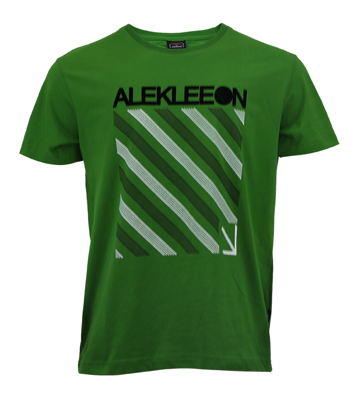 Aleklee striped QT t-shirt AL-5016#