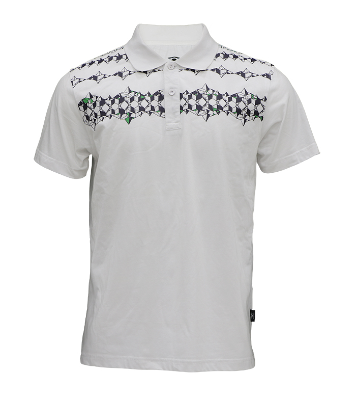 Aleklee graphic printing polo t-shirt AL-5025#