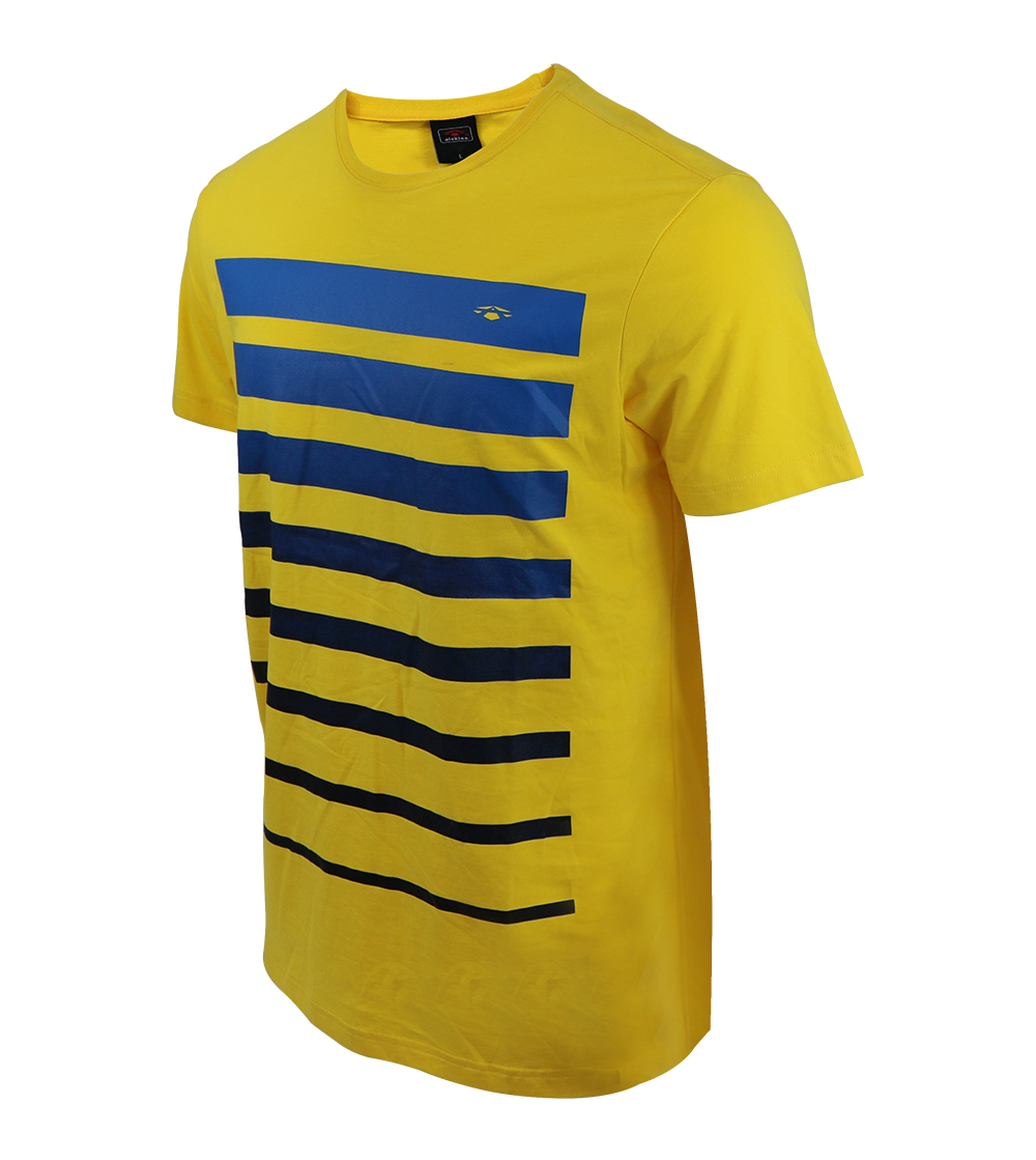 Aleklee shadow stripe t-shirt AL-6003#