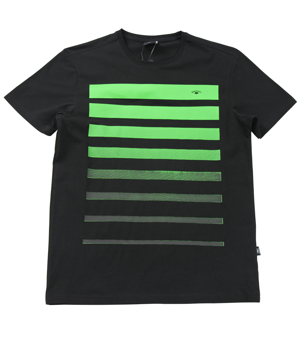 Aleklee shadow stripe t-shirt AL-6003#