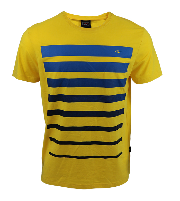 Aleklee shadow stripe t-shirt AL-6003#