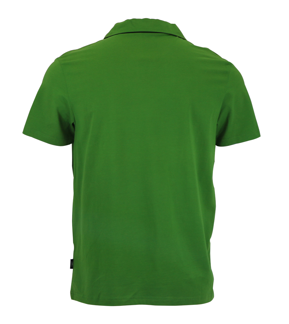 Aleklee loose v-neck polo t-shirt AL-6018#