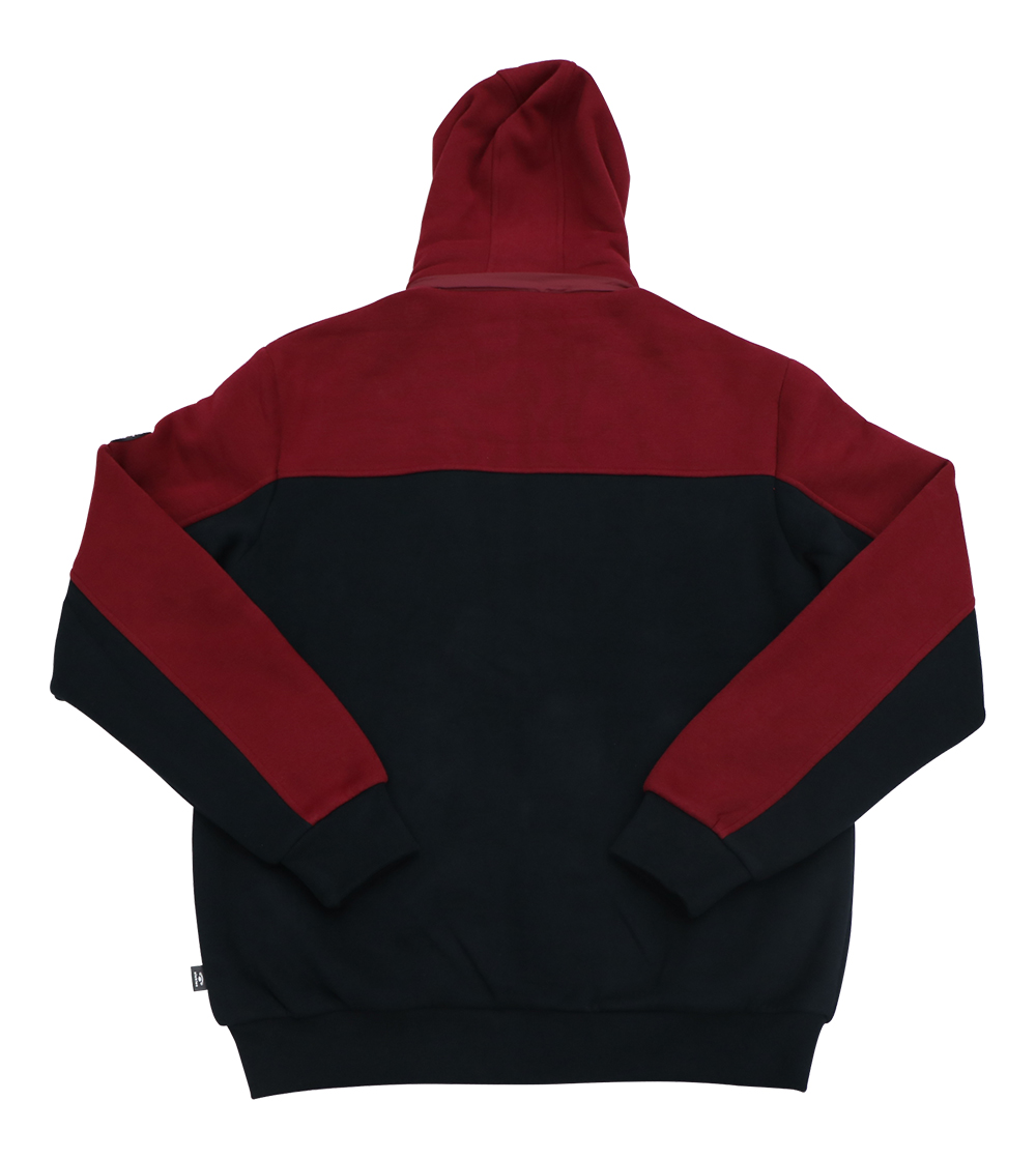 Aleklee two block pannel hoodie jacket AL-7832#