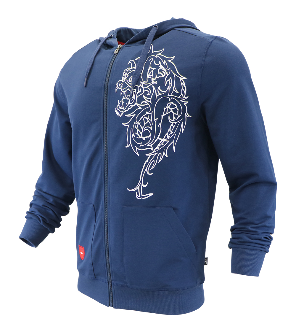 Aleklee dragon print hoodie AL-1871#