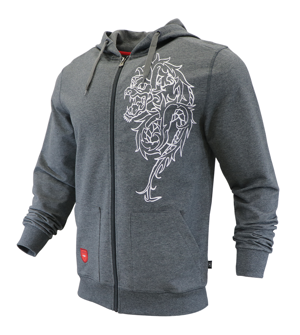 Aleklee dragon print hoodie AL-1871#