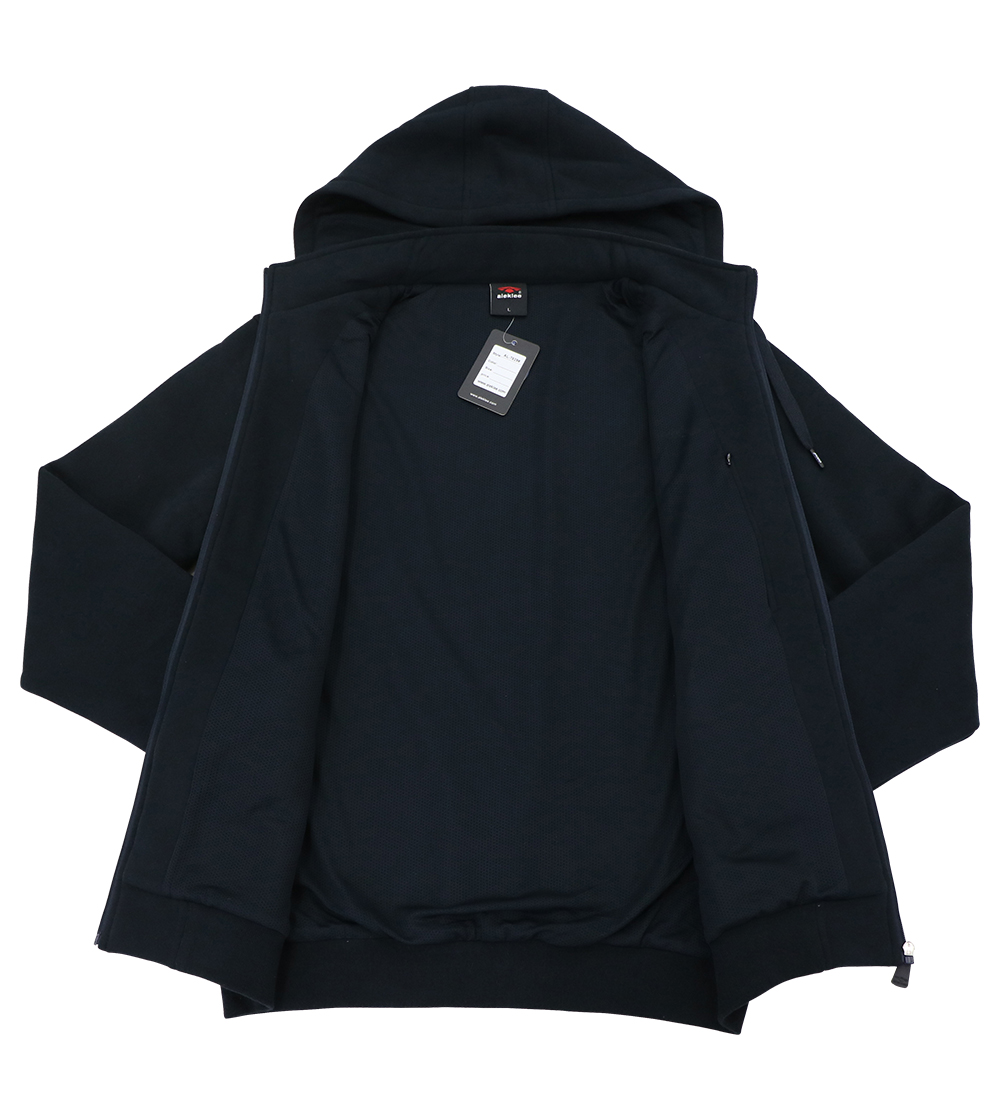 Aleklee wholesale block sleeve logo hoodie AL-7829#