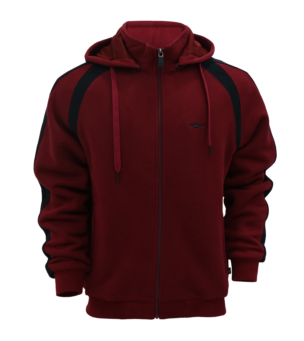 Aleklee sleeve patchwprked hoodie jacket AL-7836#